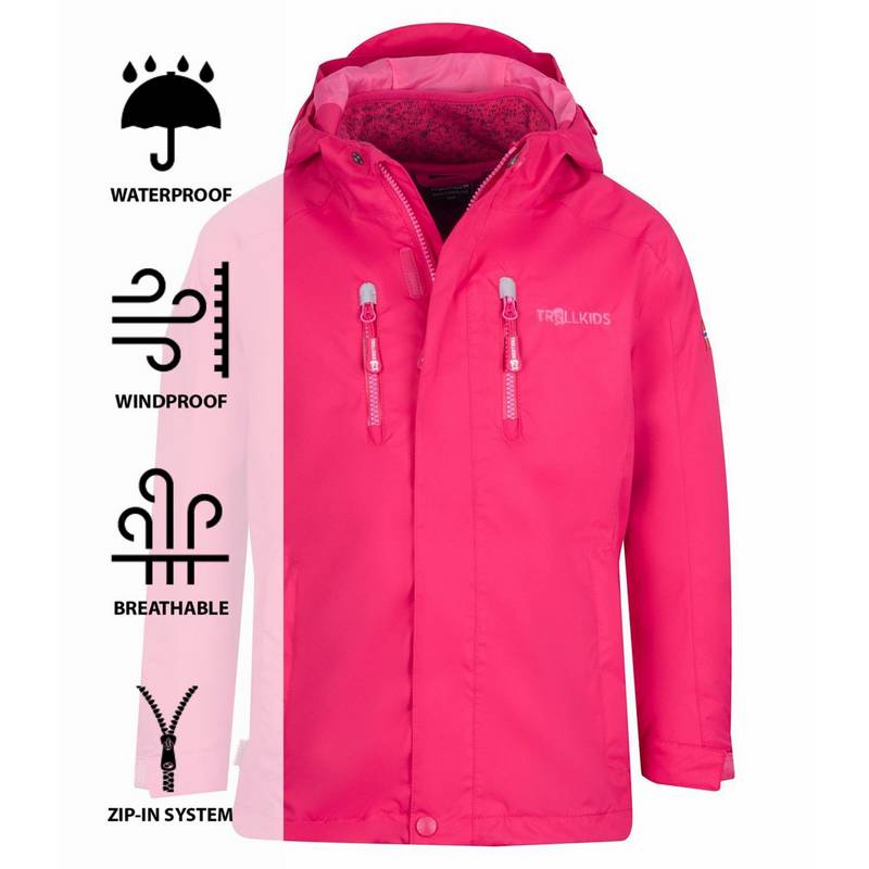 Trollkids Lofoten Doppeljacke Kinder