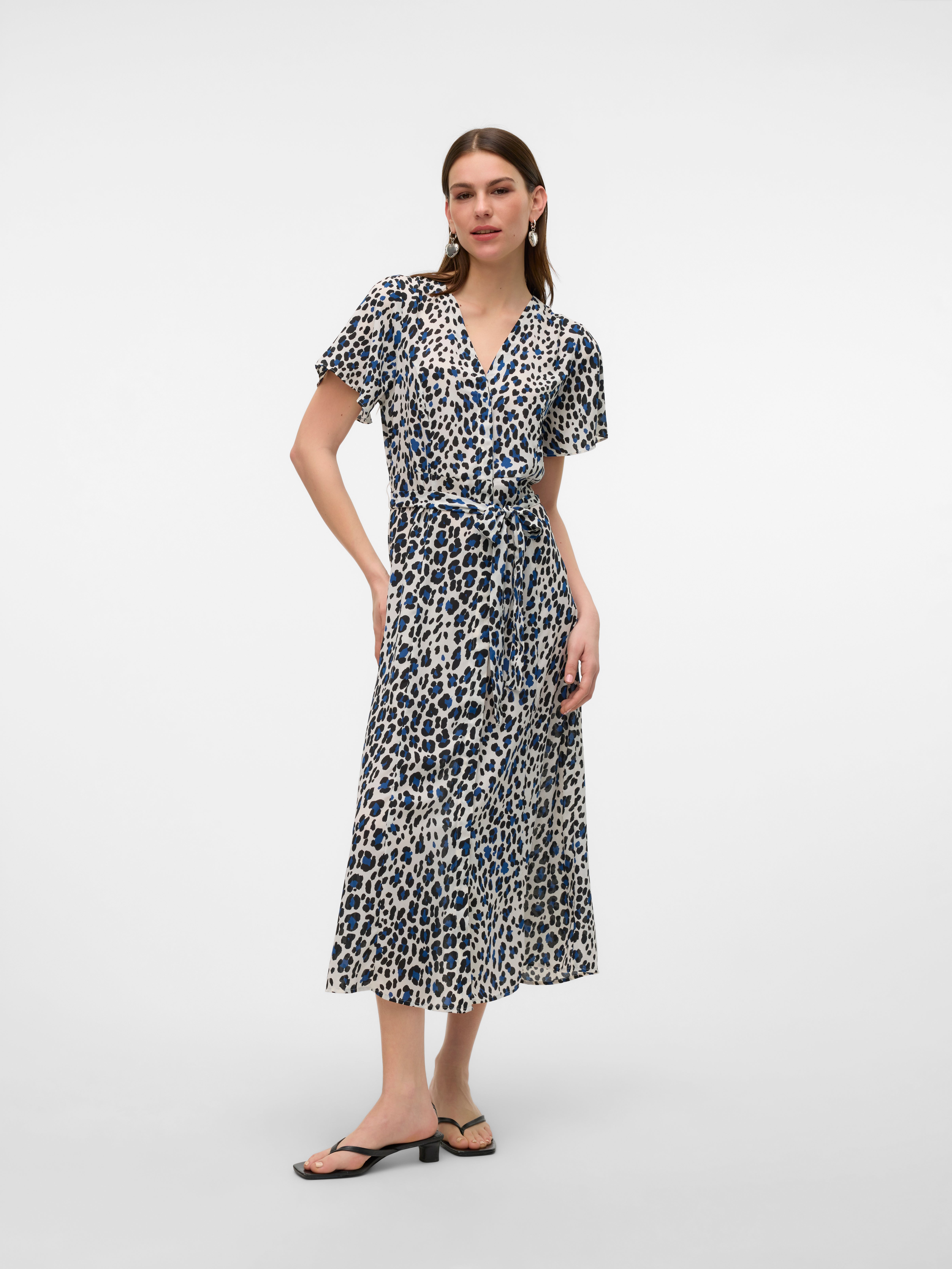 VMSIDRA Langes Kleid