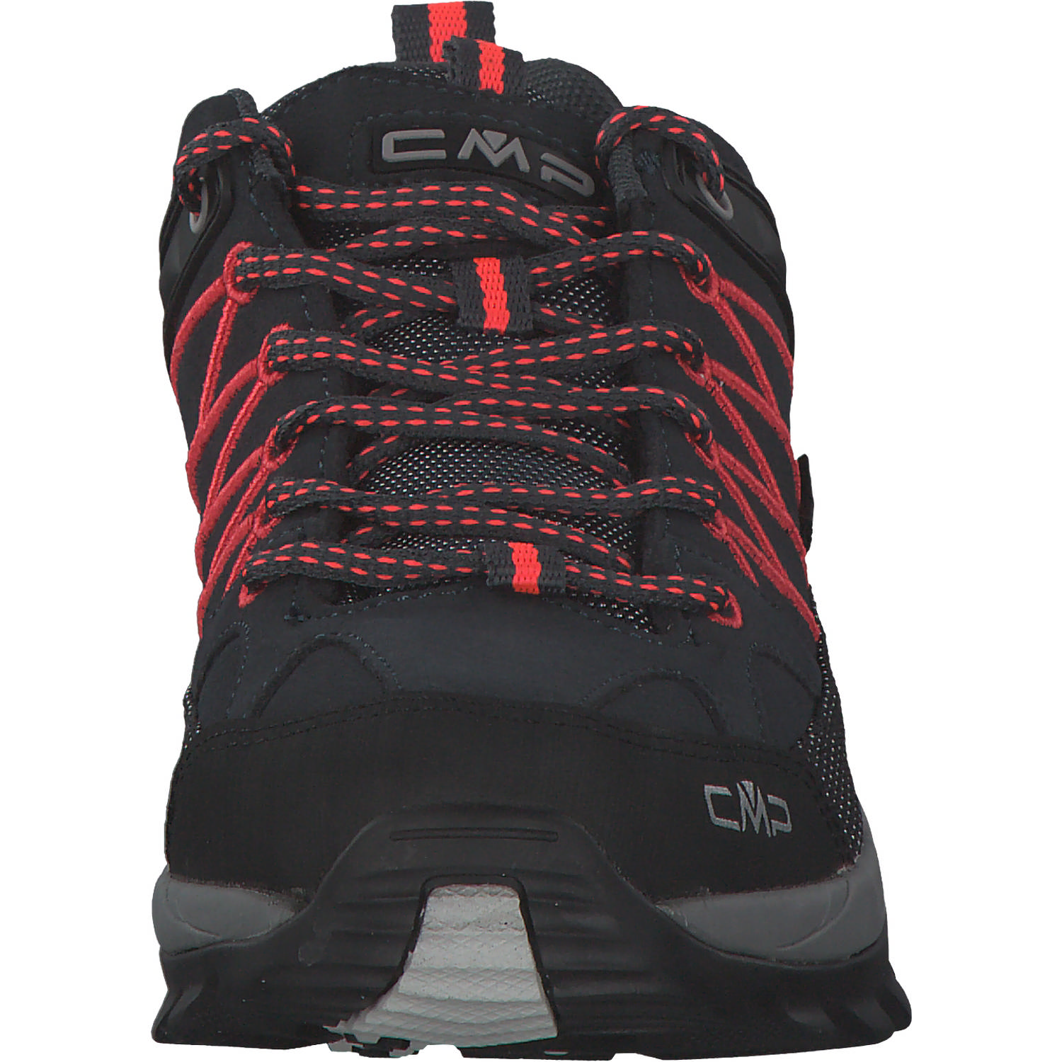 CMP Rigel Low 3Q13246, Trekkingschuhe, Damen, Grau/rot