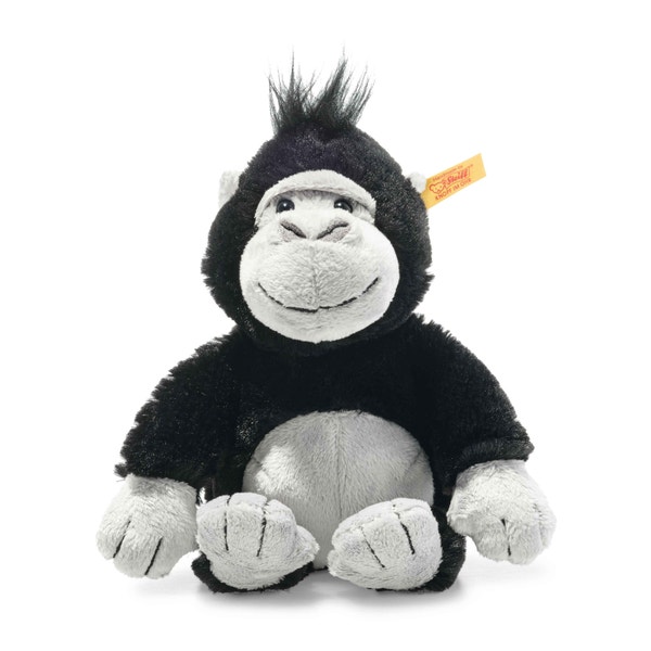 Soft Cuddly Friends Bongy Gorilla, 20 cm, schwarz