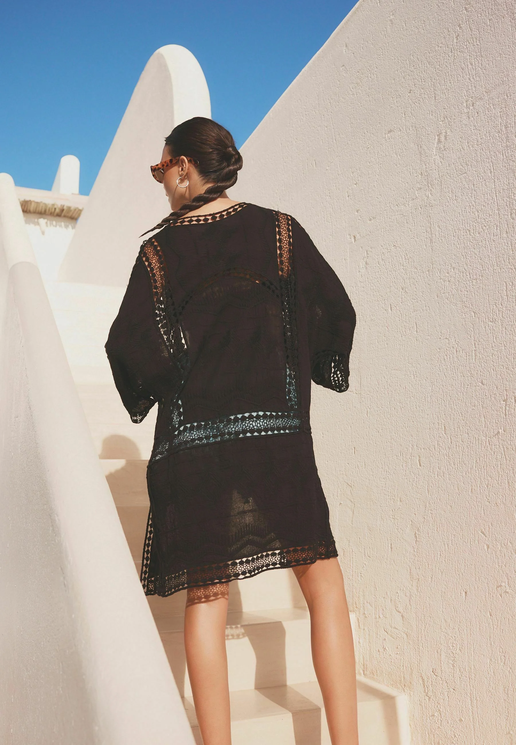 Siguiente KIMONO LARGO - AJUSTE REGULAR - Accesorio de playa