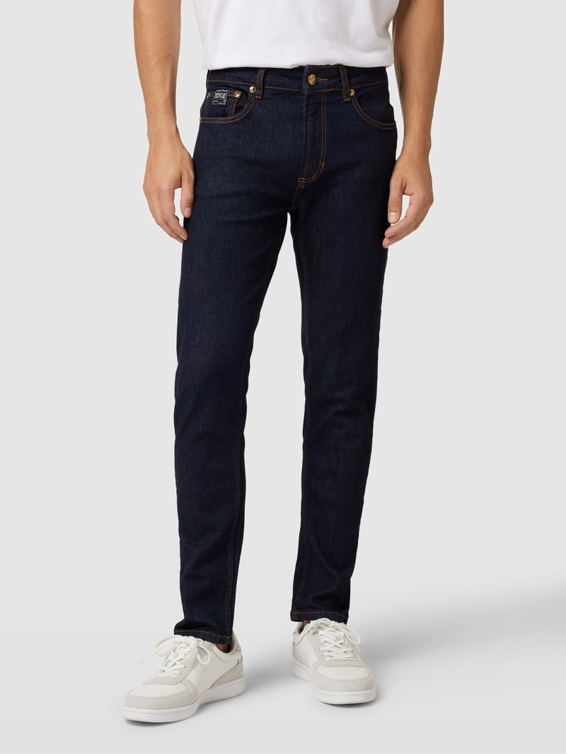 Jeans im 5-Pocket-Design Modell 'CDW' in dunkelblau