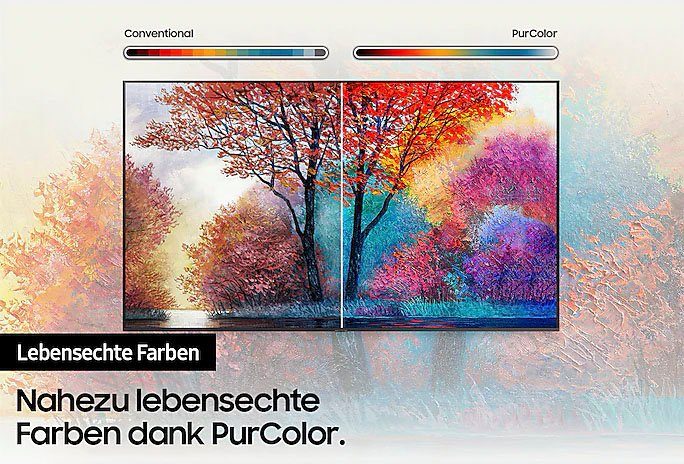 Samsung GU43AU7199U LED-Fernseher (108 cm/43 Zoll, 4K Ultra HD, Smart-TV, HDR,Crystal Prozessor 4K,Q-Symphony,Contrast Enhancer)