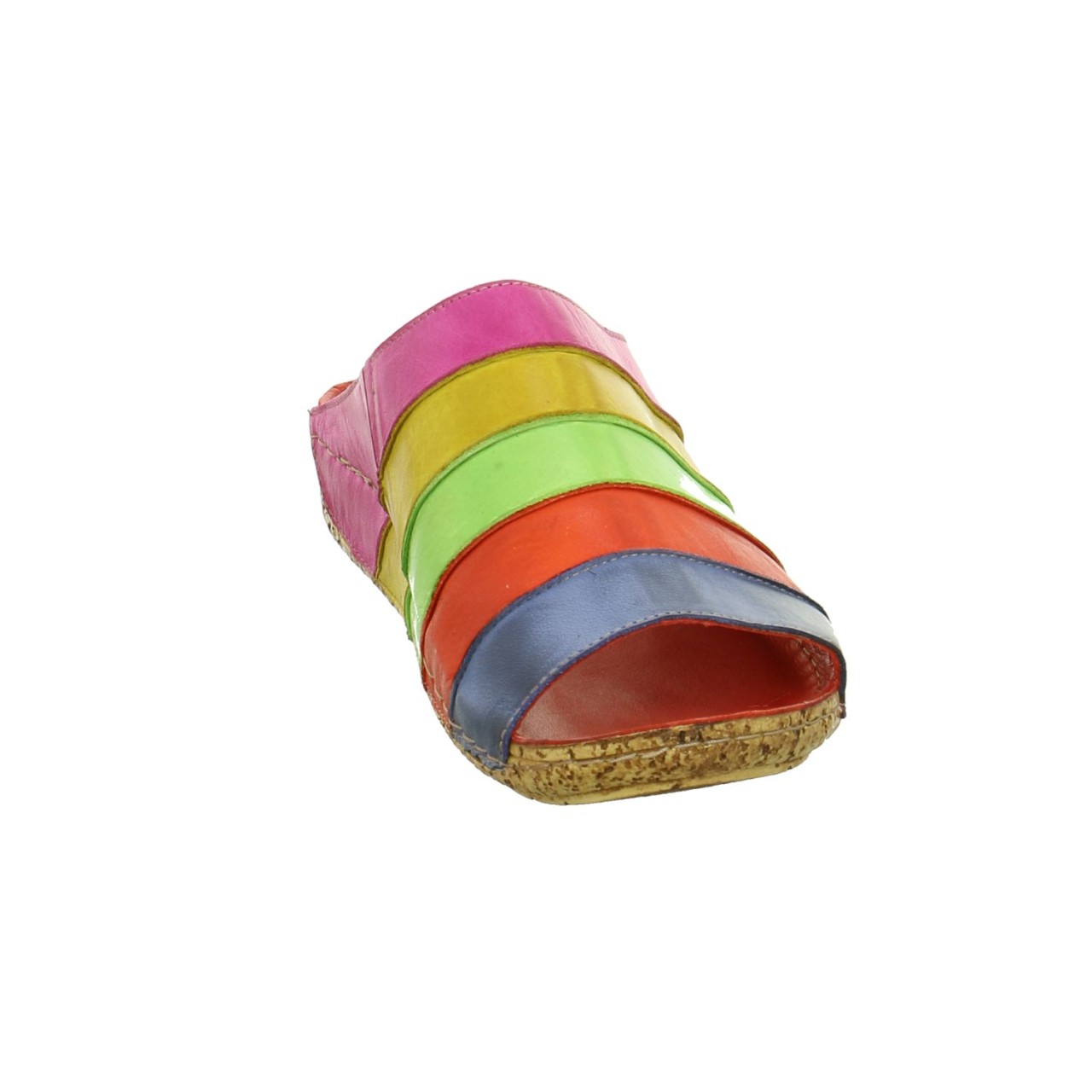 GEMINI Pantoletten bunt 02/609 pink Anilina