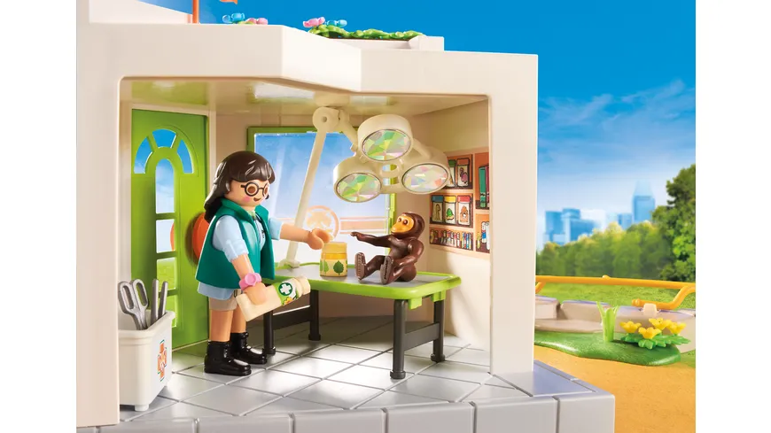 PLAYMOBIL 70900 - Family Fun - Tierarztpraxis im Zoo
