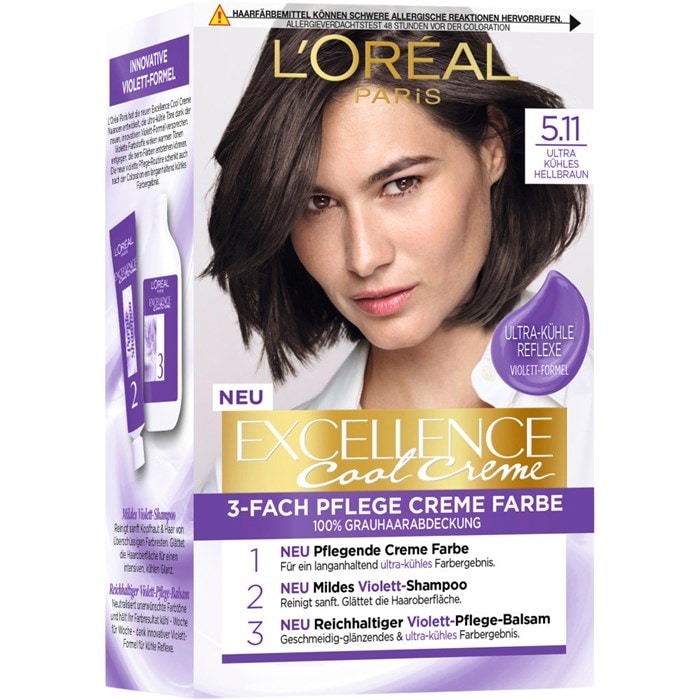 Cool Creme Haarfarbe