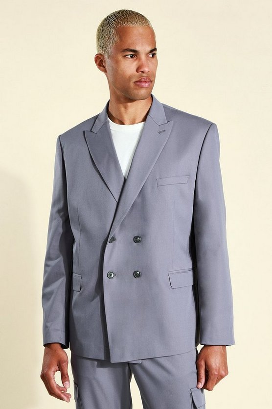 Zweireihige Oversize Anzugjacke