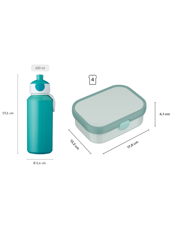 Mepal 2er Set Lunchset Campus in Tropical Ocean günstig kaufen onesize