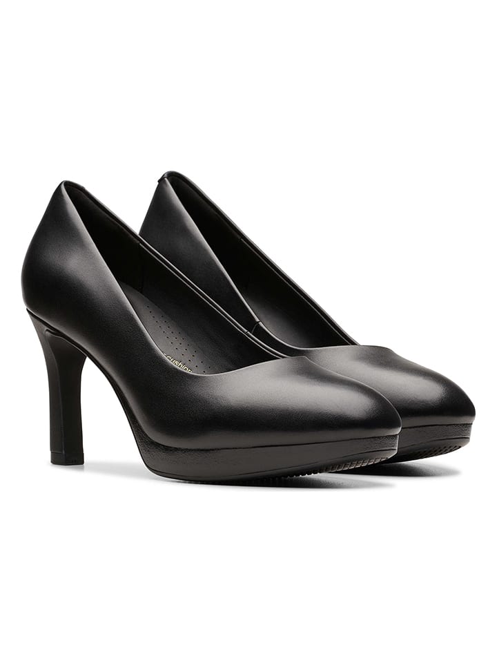 Clarks Leder-Pumps 