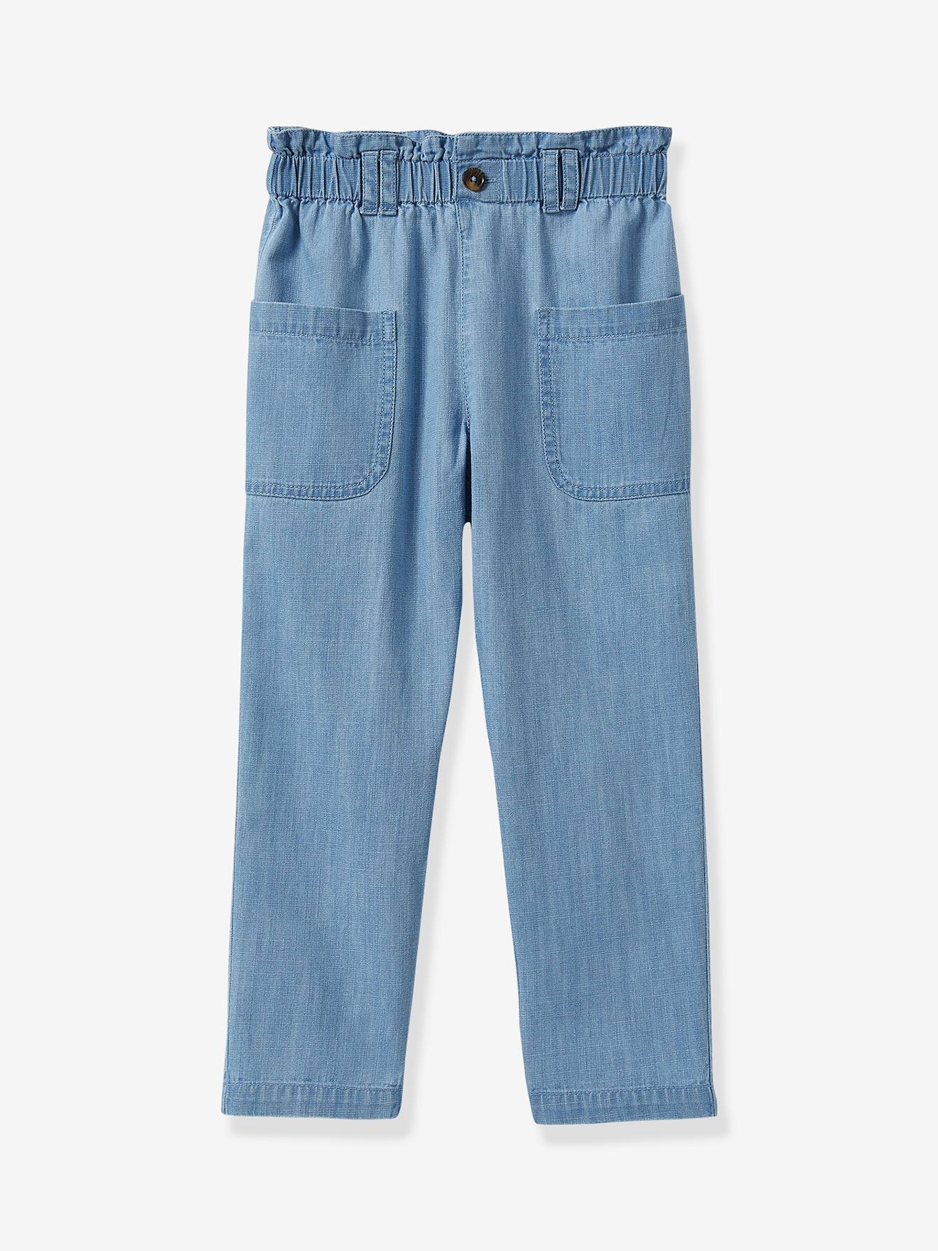 Jean Mom Fille CYRILLUS denim