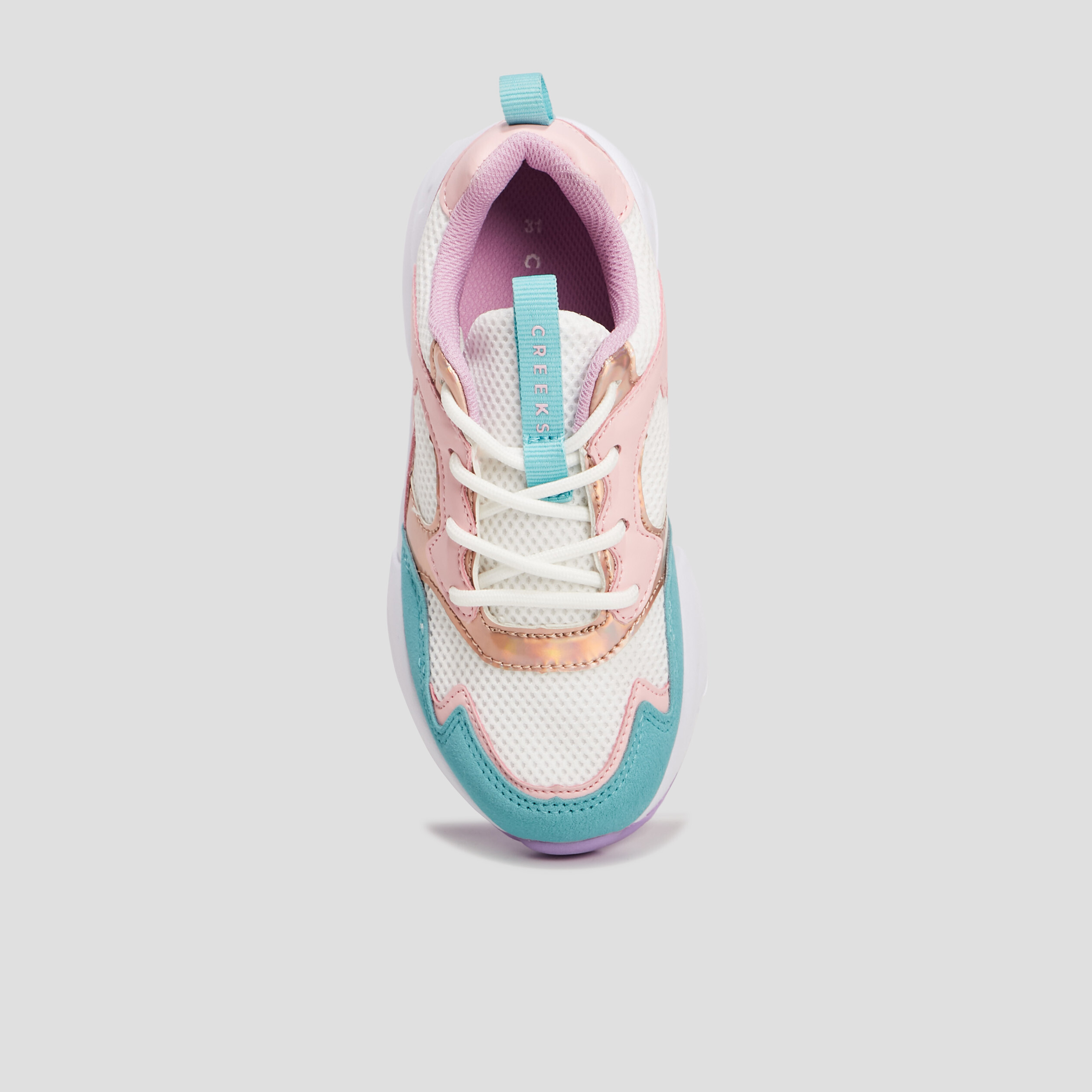 Baskets running Creeks multicolore fille | La Halle