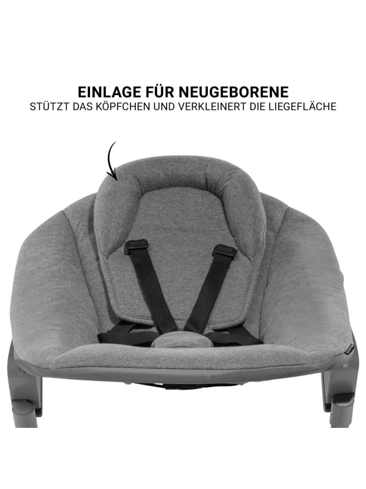 Hauck Beta Plus Natural 5-tlg. Newborn Set - Hochstuhl   in beige,grau günstig kaufen onesize