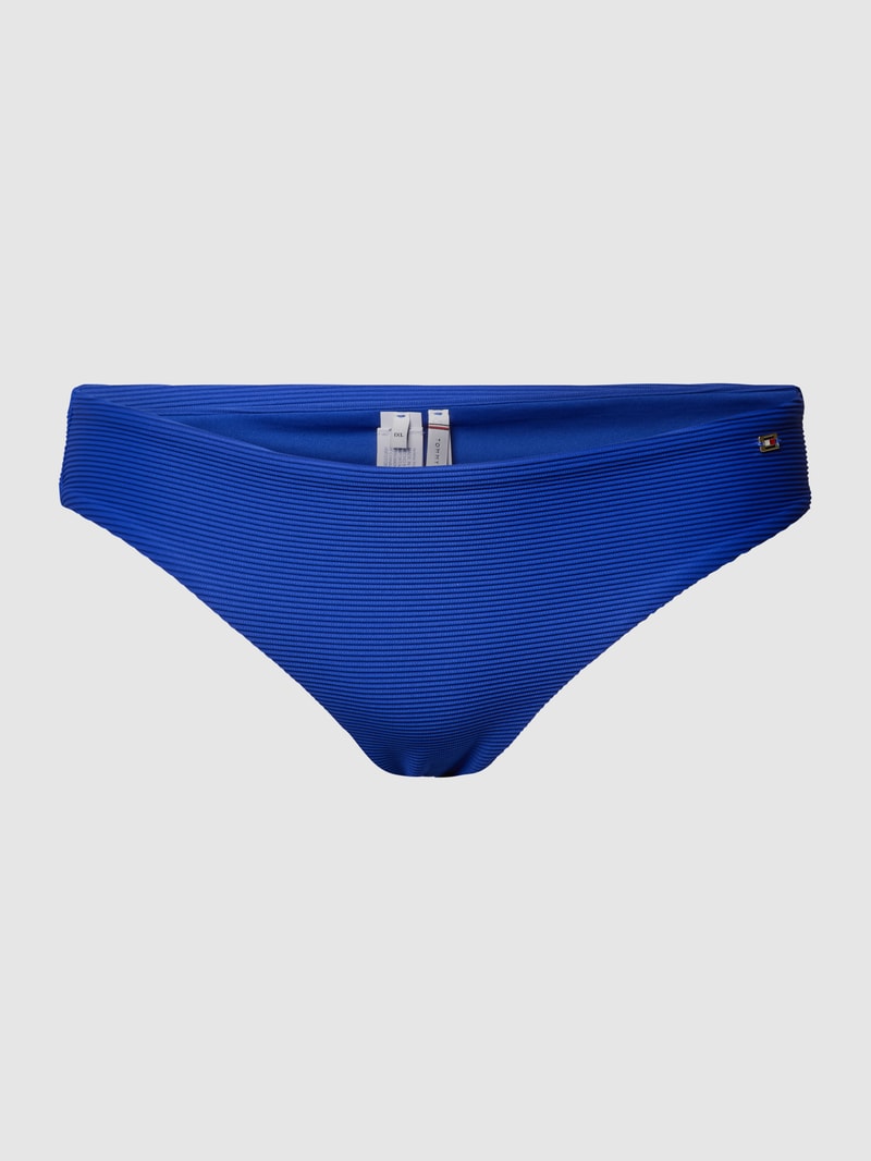 Bikini-Hose mit strukturierter Optik in royalblau