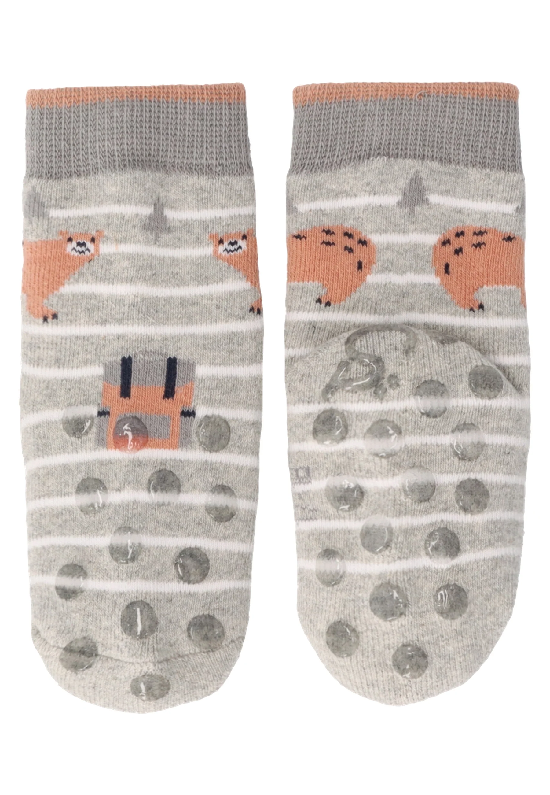 ABS Krabbelsocken im 2er Pack mit Motiv Löwe