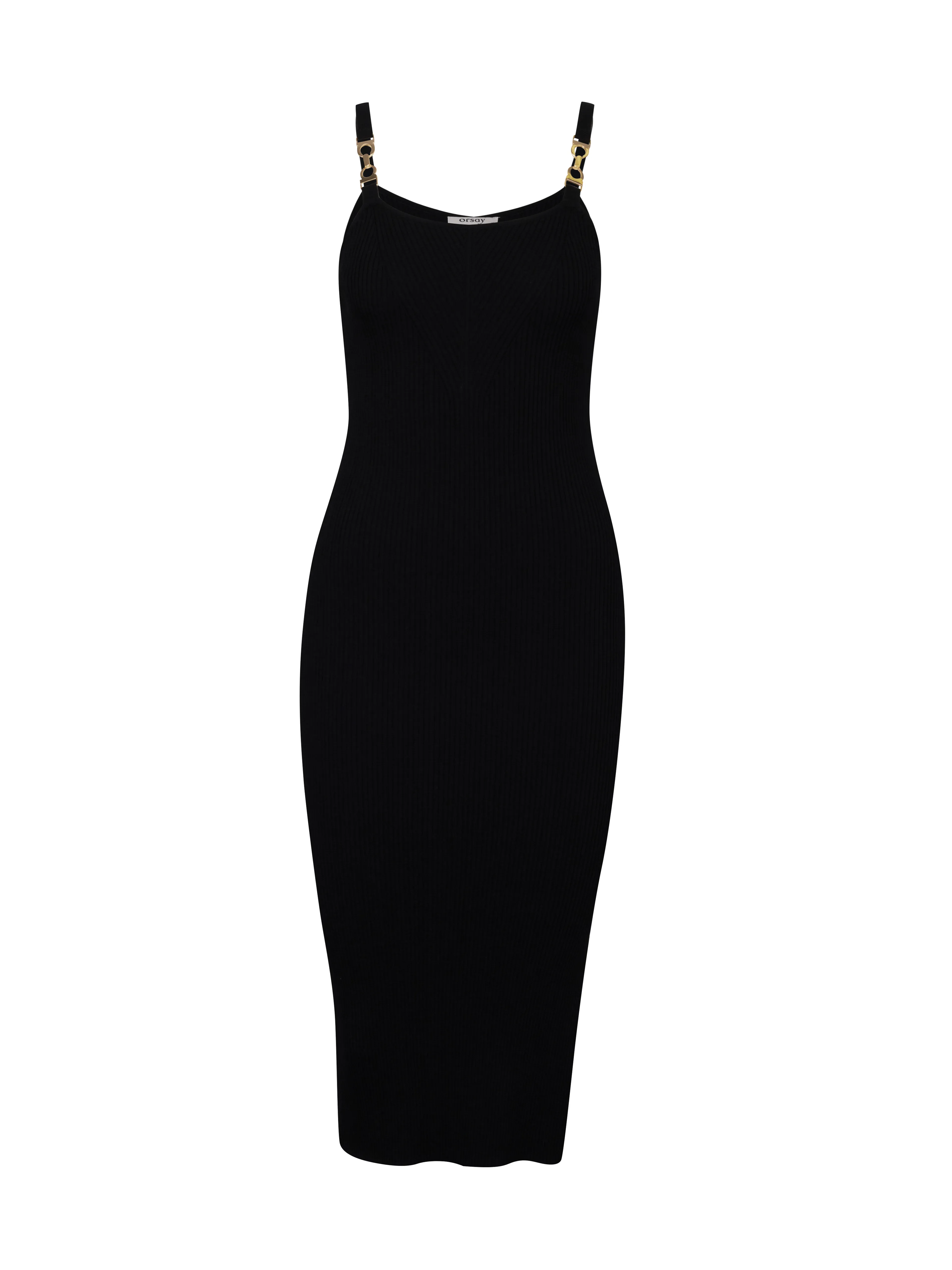 Schwarzes Damen Midikleid ORSAY