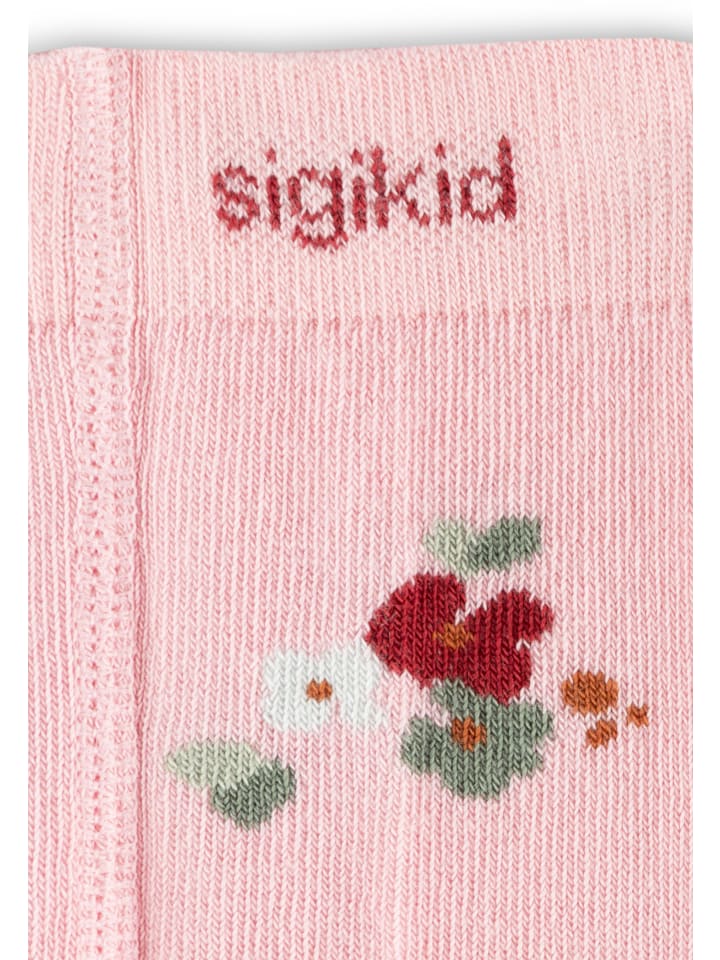 Sigikid Strumpfhosen 2er pink cockatoo in grün günstig kaufen