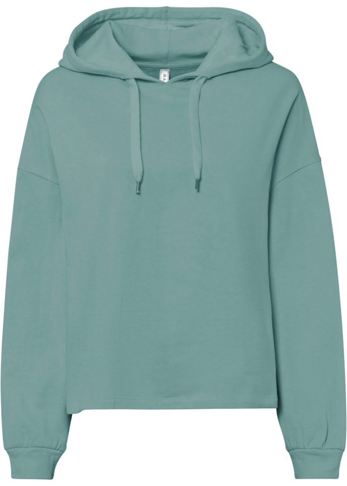 Oversized Kapuzensweatshirt aus Bio-Baumwolle