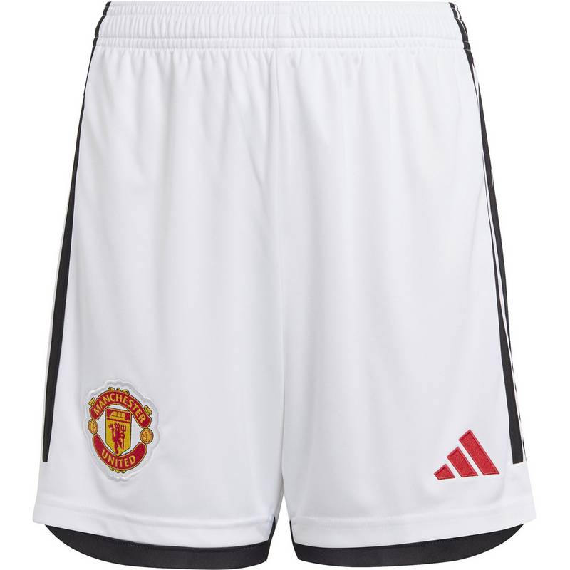 adidas Manchester United 23-24 Heim Fußballshorts Kinder