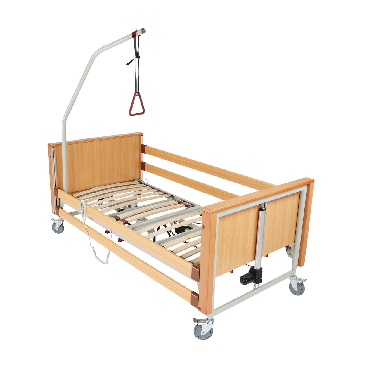 ANTAR REHABILITATIONSBETT Pflegebett Elektrisches Krankenbett mit freiliegenden Aktuatoren
