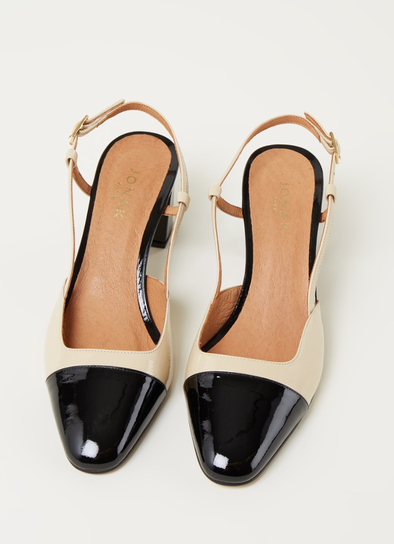 Jonak Dhapop -nahkainen slingback-saapas