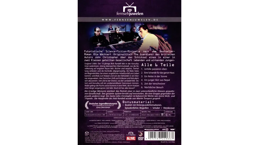 Die Wächter - Die komplette Sci-Fi-Miniserie in 6 Teilen (Fernsehjuwelen)  [2 DVDs]