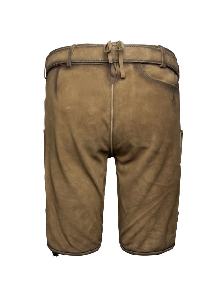 KRÜGER Lederhose 963569 in braun günstig kaufen