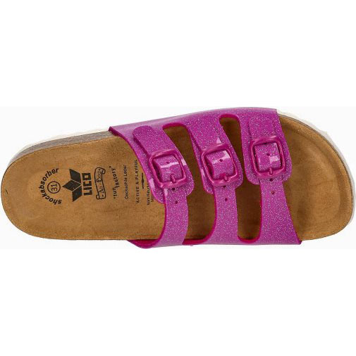 LICO Pantolette Bioline Kids Glitter