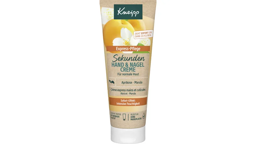 Kneipp Sekunden Hand & Nagel Creme 75 ml