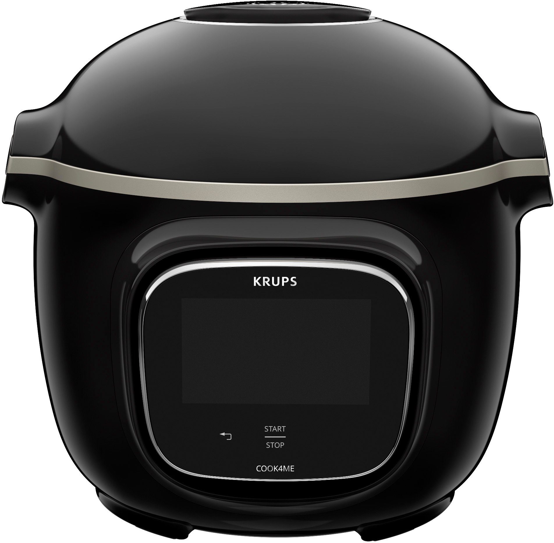 Krups Multikocher CZ9128 Cook4Me Touch, 1600 W, 6 l Schüssel, elektr. Schnellkochtopf, WLAN-fähig, 250 Rezepte, 13 Gareinstellungen