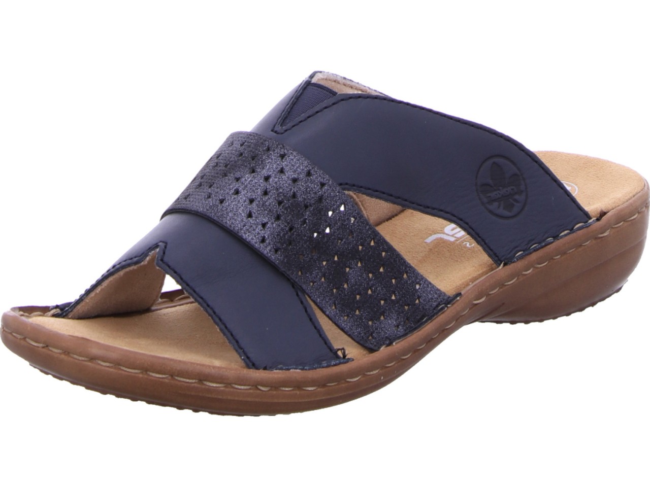 RIEKER Sabots blau