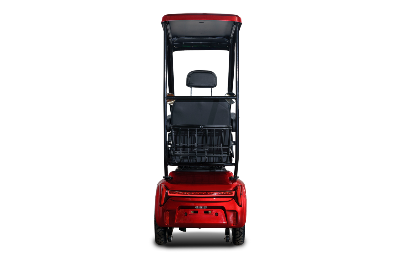 Stormborn R5 Elektro-Dreiradroller 25 km/h - rot - mit Dach