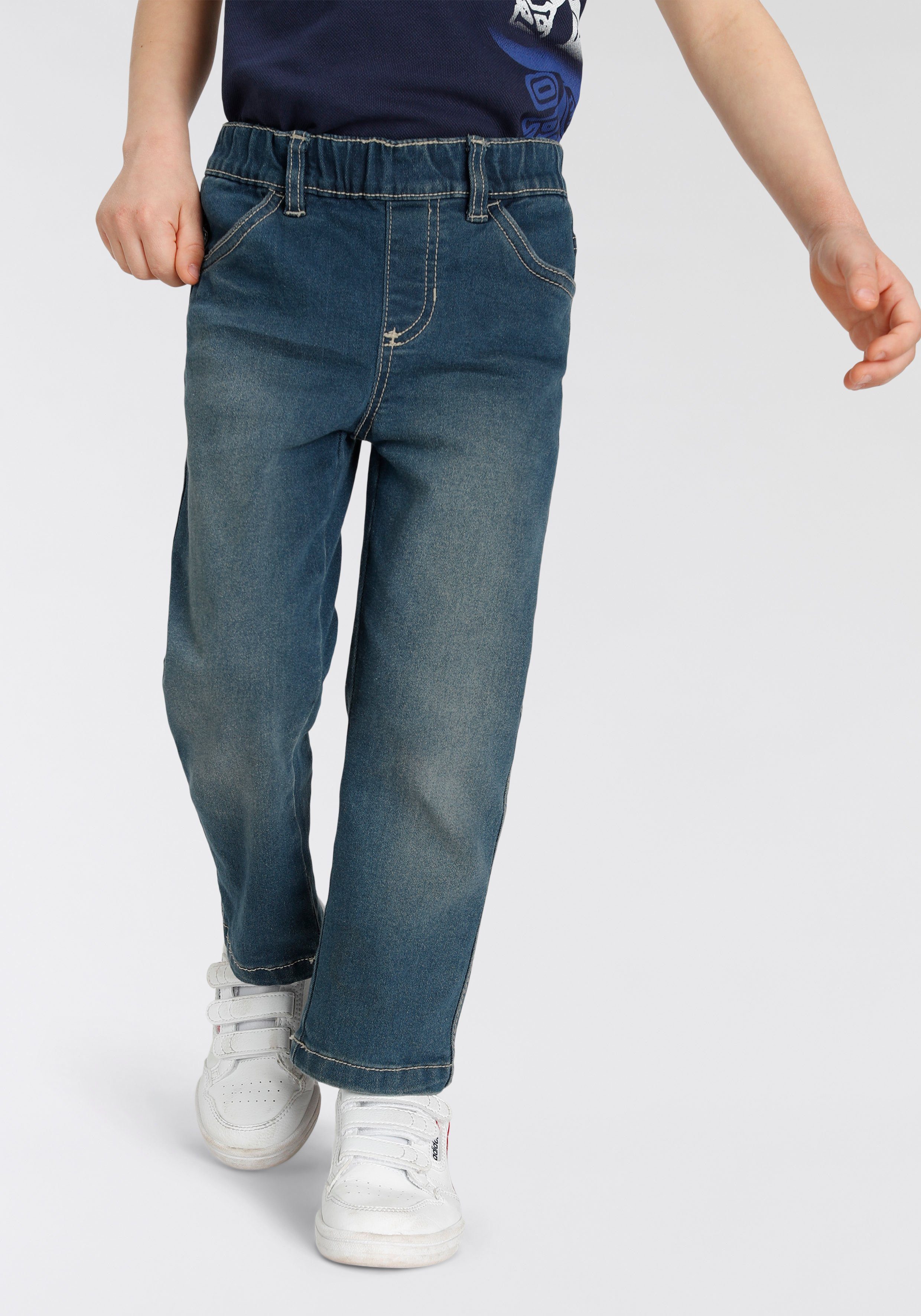 Arizona Schlupfjeans in bequemer Weite, für kleine Jungen