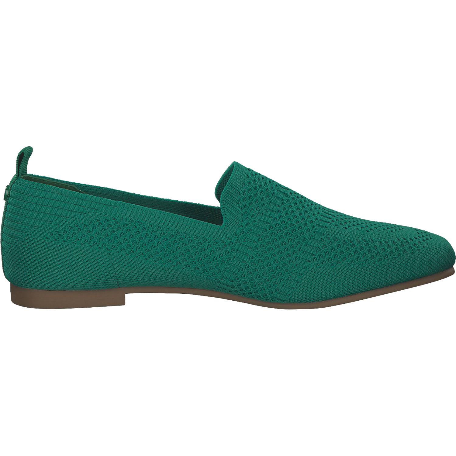 La Strada 2111884, Mokassins, Damen, green knitted