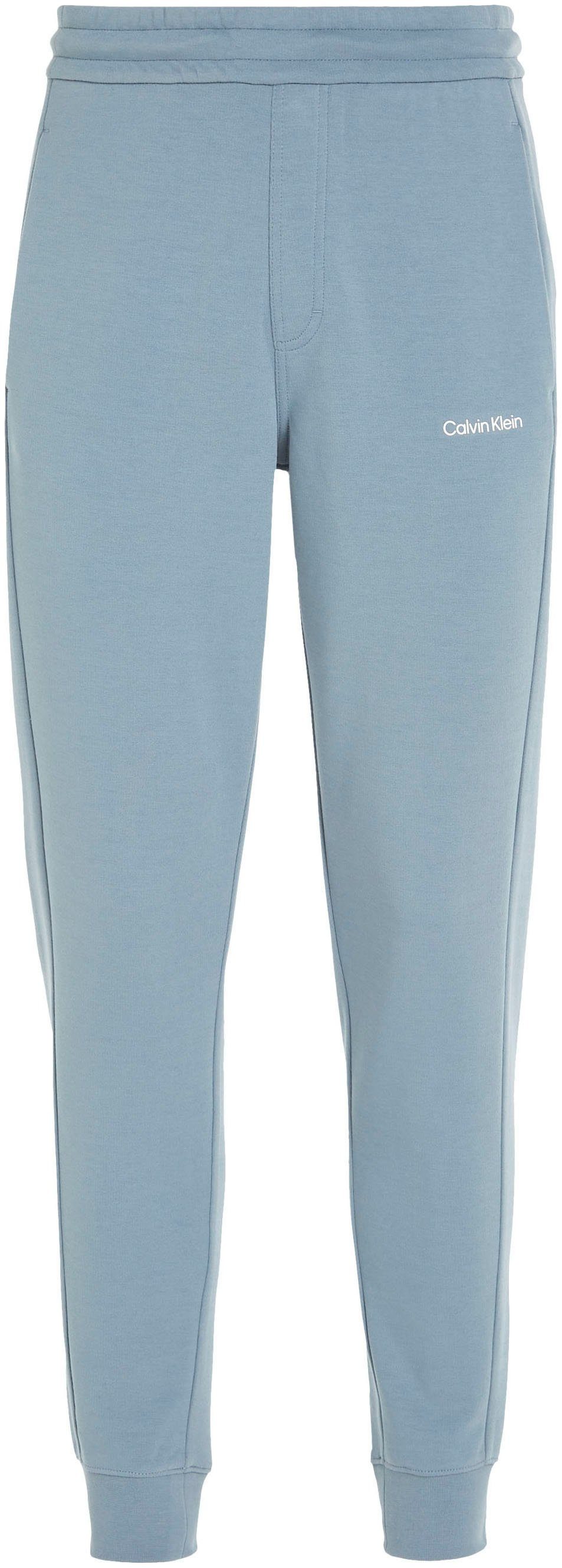 Calvin Klein Sweathose MICRO LOGO JOGGER mit kontrastfarbenem Saum am Bein
