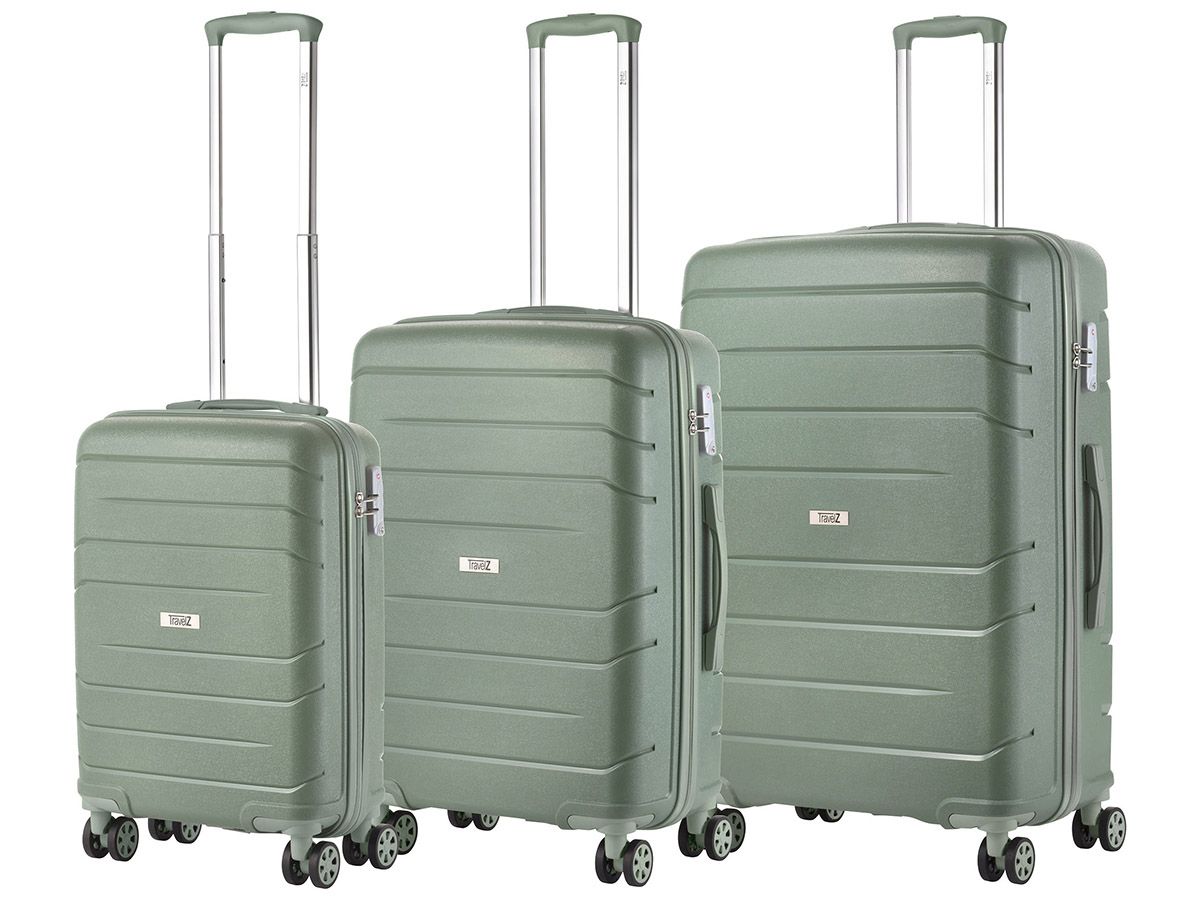 TravelZ Big Bars 3-teiliges TSA Kofferset