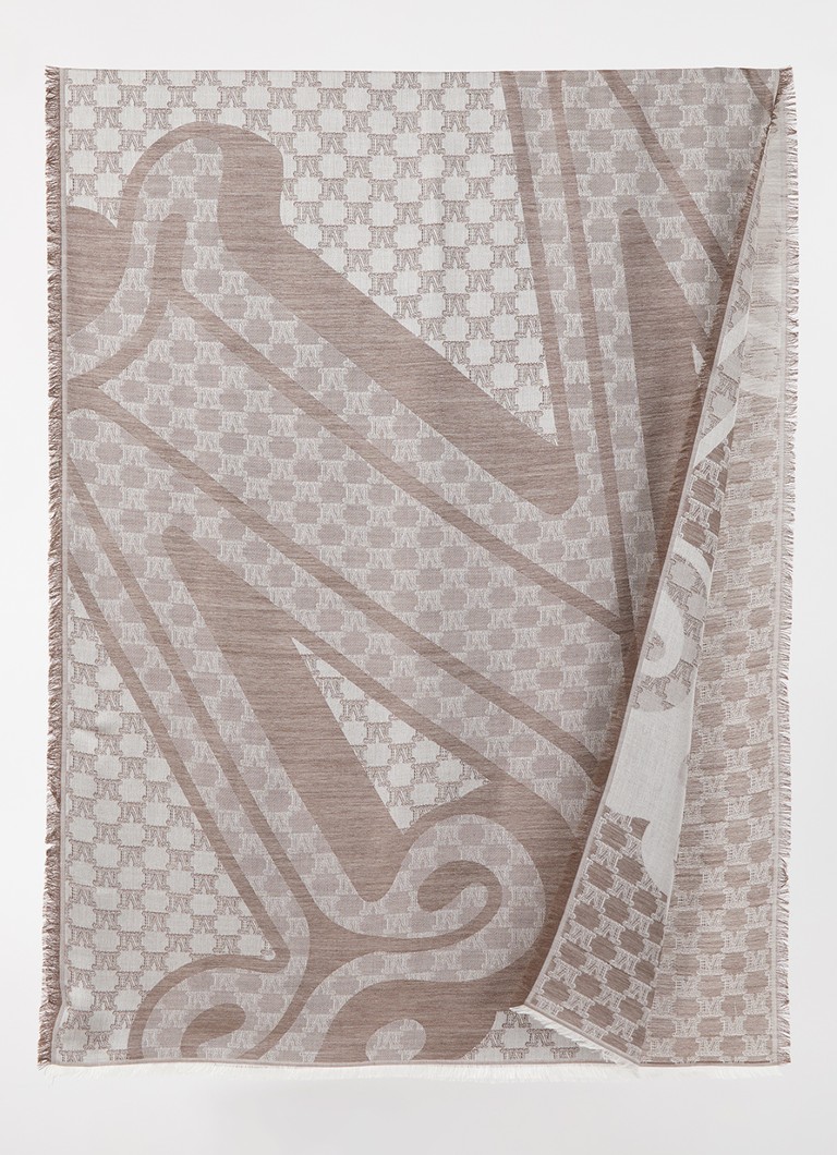 MaxMara  Acinoso sjaal met print 190 x 73 cm