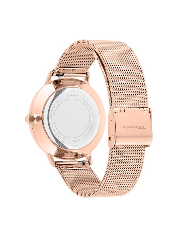 Tamaris Armbanduhr in roségold günstig kaufen onesize
