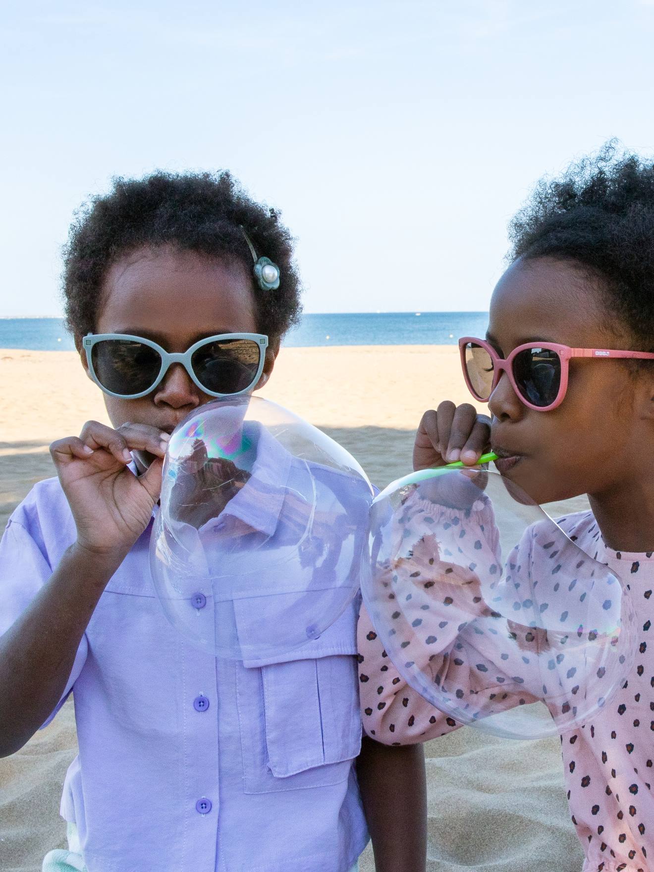 Lunettes de soleil enfant Sun Buzz KI ET LA rose