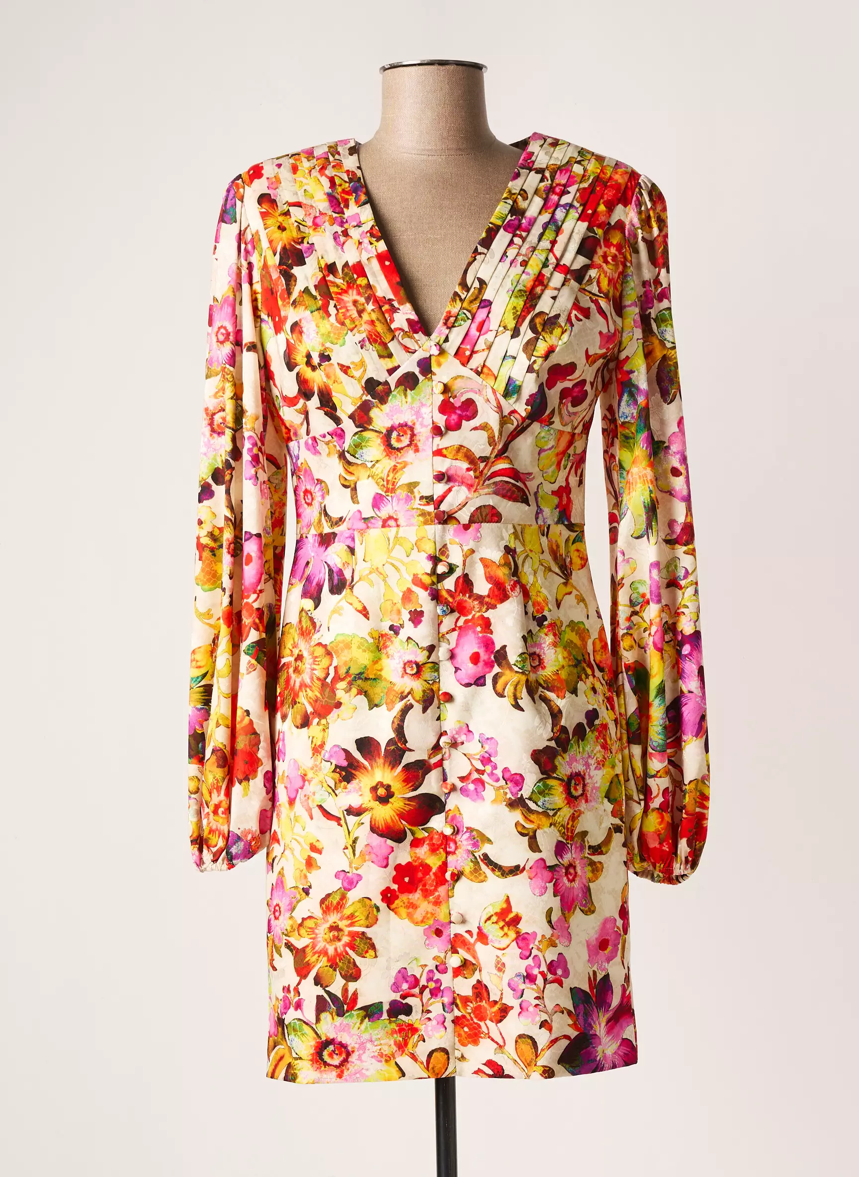 Carla Ruiz Robes Mi Longues Femme couleur beige