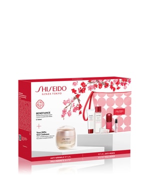 Shiseido Benefiance Wrinkle Smoothing Cream Pouch Set Gesichtspflegeset-1 Stk