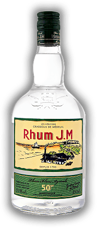 J.M Rhum Blanc 50% 1,0 Liter J.M Rhum Blanc 50% 1,0 Liter  1	 Liter - Vol 50%