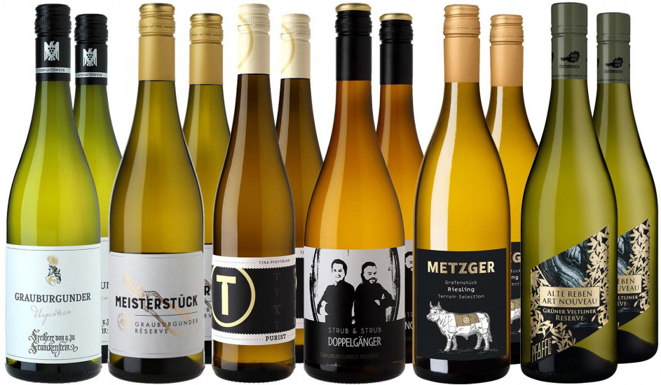 Großes Weißwein Premium-Paket