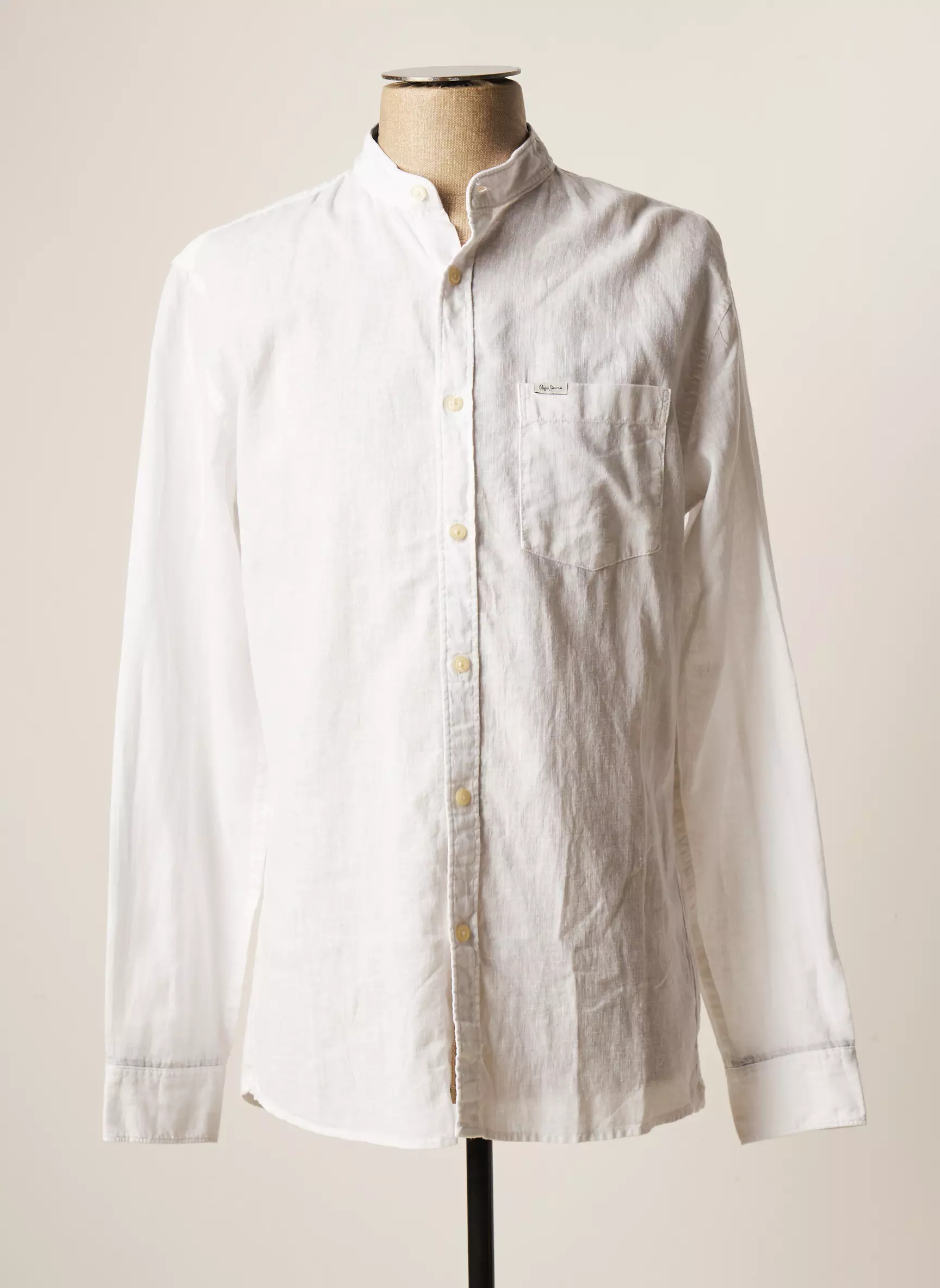 Pepe Jeans Manches Longues Homme couleur blanc