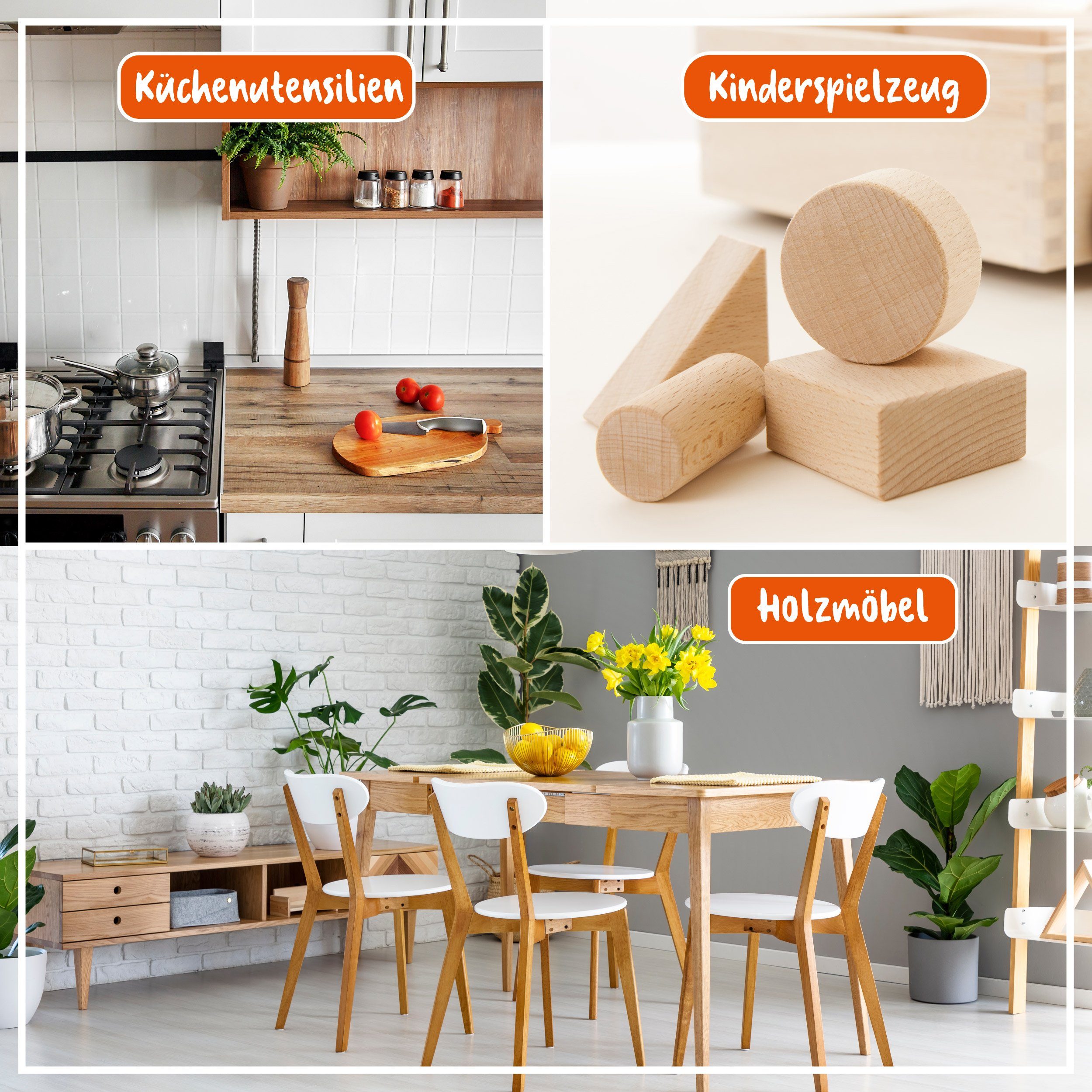 poliboy Möbel Öl - ohne Lösemittel - 200 ml - Möbelreiniger (Holzpflegemittel für Naturmöbel - Made in Germany)