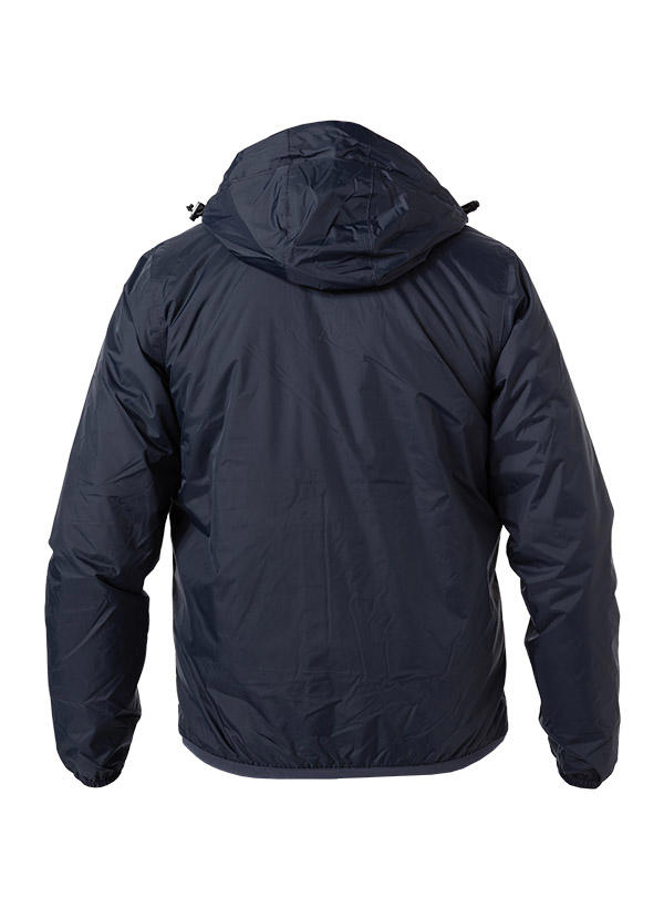 K-WAY, Regenjacke, Regular Fit, Mikrofaser wasserabweisend, dunkelblau