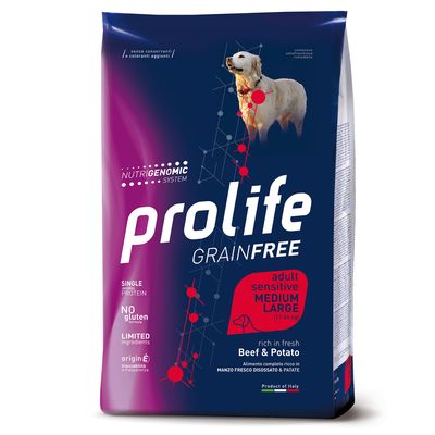 Dog Prolife Grain Free Rind & Kartoffel
