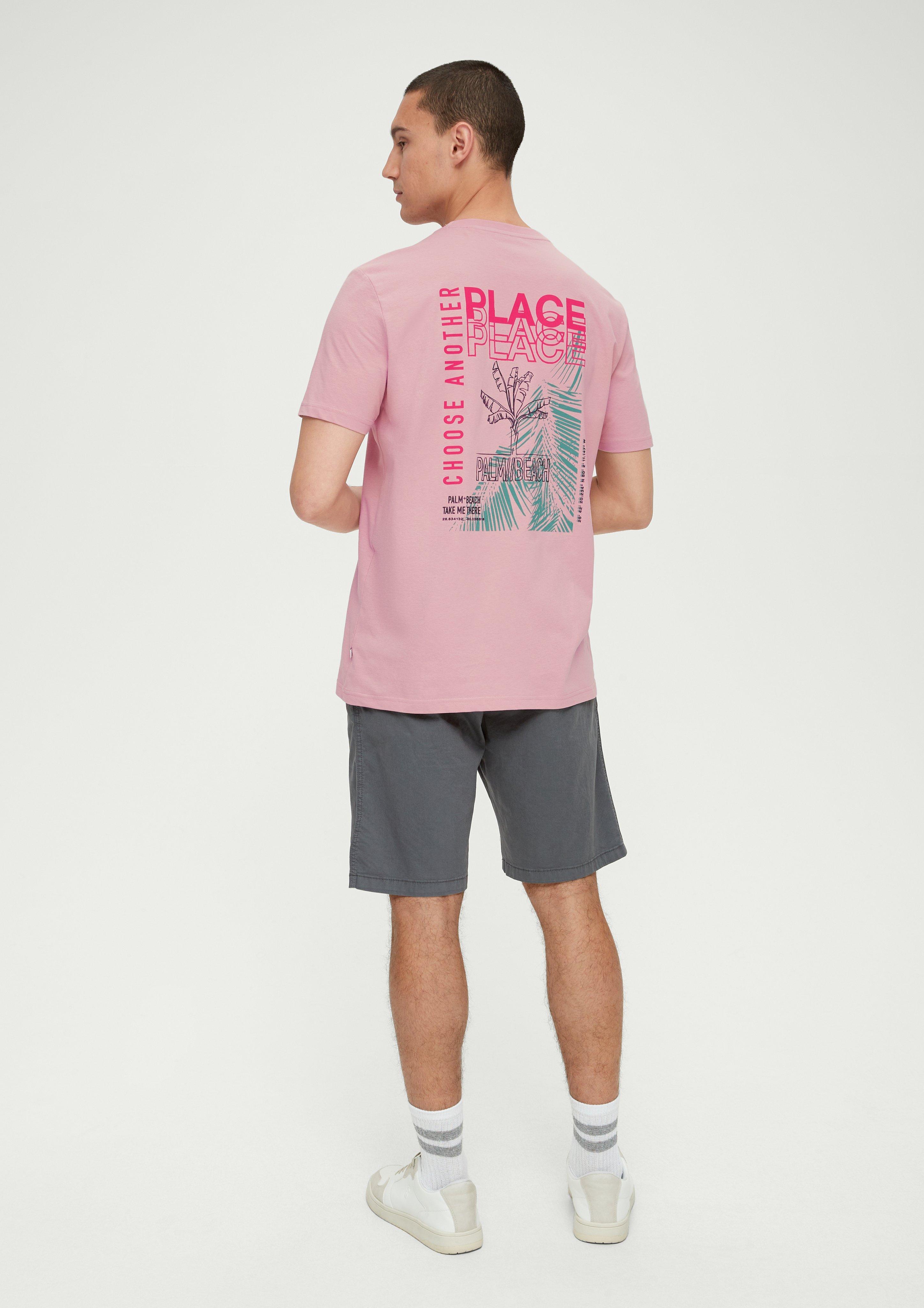 Baumwollshirt mit Rückenprint  2129760-41D0
