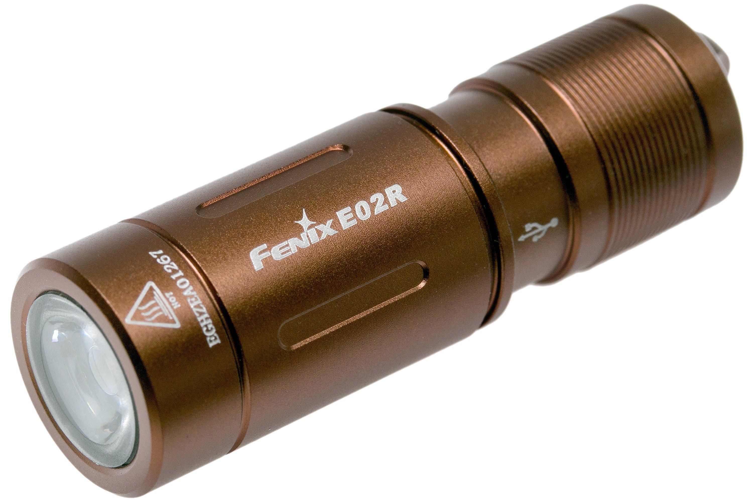 Fenix E02R Schlüsselanhänger-Taschenlampe