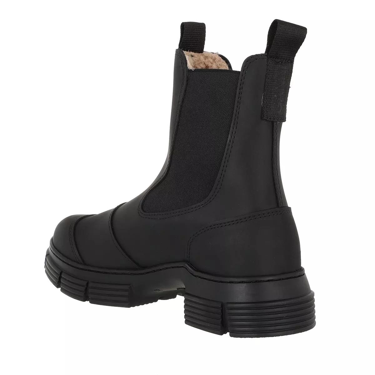 GANNI Stiefeletten schwarz Stiefelette