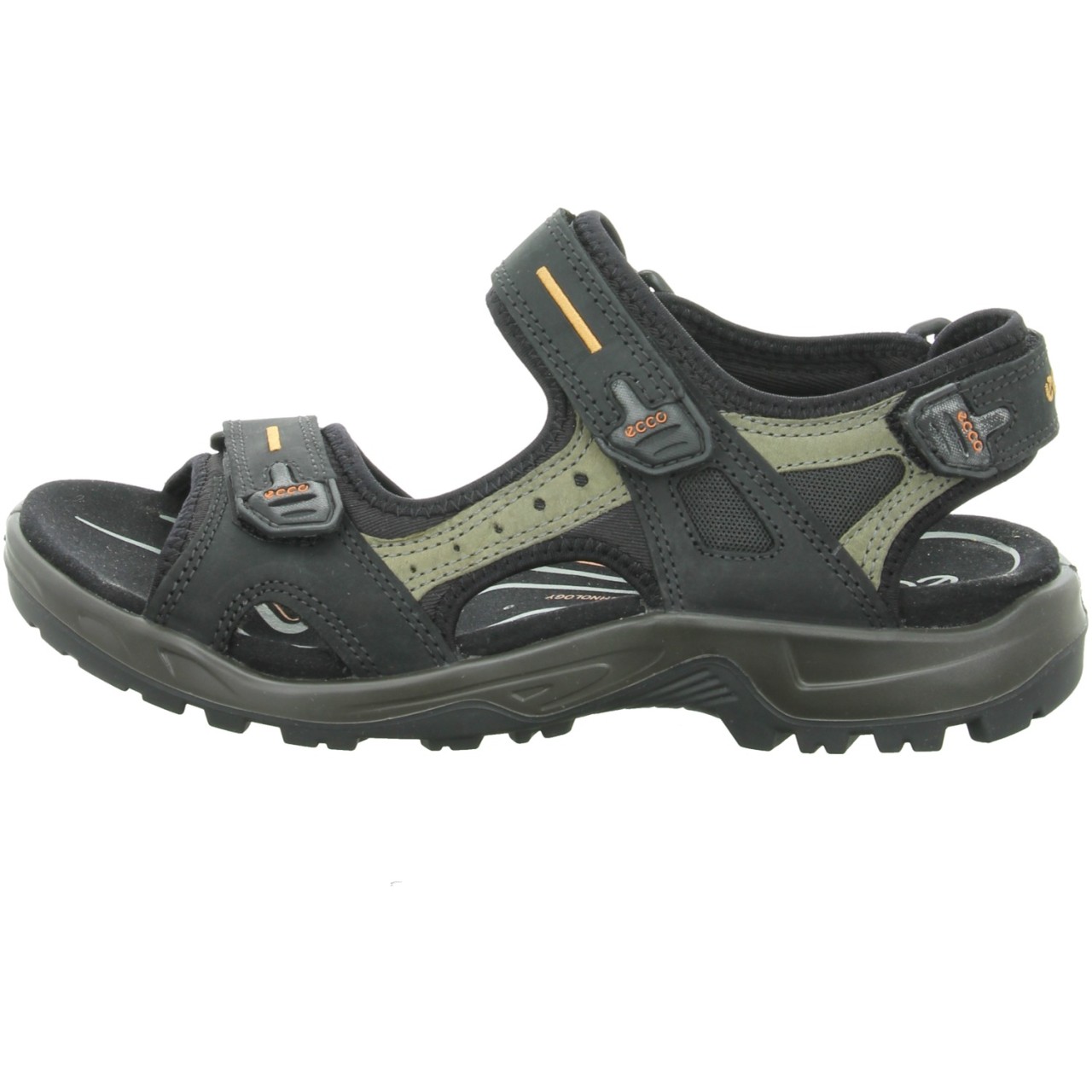 ECCO Sportliche Sandalen schwarz